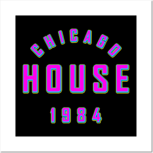 CHICAGO HOUSE 1984 Posters and Art